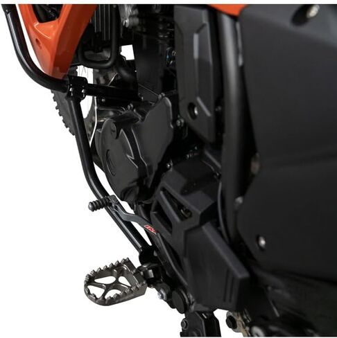Tusk Lower Crash Bars أسود متوافق مع Kawasaki KLR650 2022-2025 in Kuwait