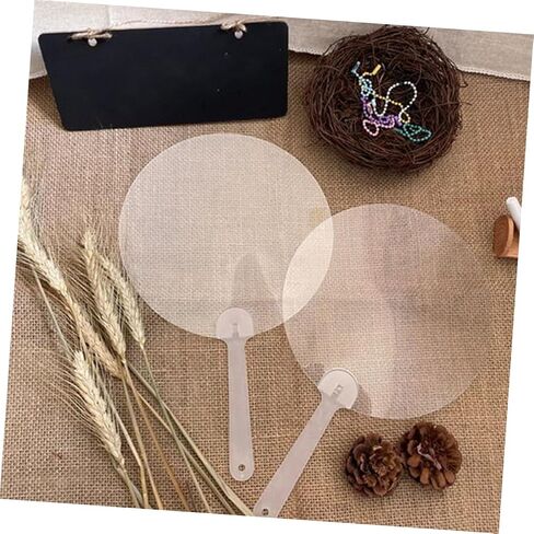 Heallily 8pcs diy sublimation فارغة جماهير جماهيرية يرسمون غرافيتي برنامج الزفاف المشجعين in Saudi Arabia