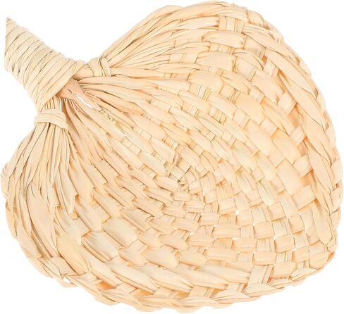 أوراق النخيل الطبيعية Cabilock Natural Fan مروحة يدويًا تبرد على الطراز الصيني لحفلات حفلات الزفاف وديكور المنزل الفريد من نوعه الحرفي الحرفي المجفف في الصيف والطاولة in Saudi Arabia