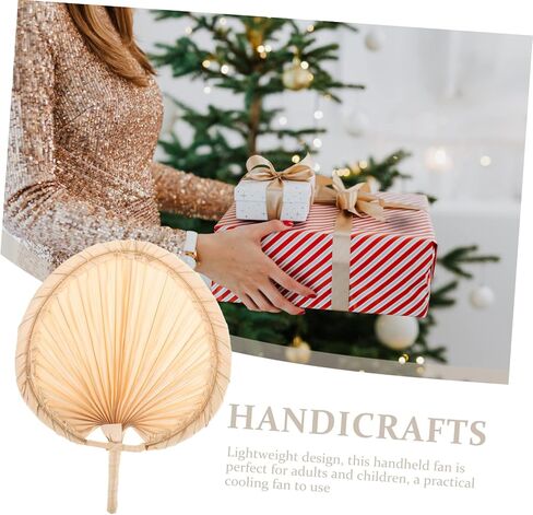 Cabilock Old Fashioned Handmade Fan Hand Weaving Leaf Fan Large Palm Handheld Cooling in Saudi Arabia