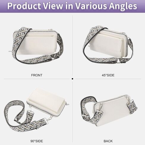 Uxcell Small Crossbody المحافظ للنساء ، حقيبة يد المحفظة مع محفظة العملة المعدنية in Kuwait