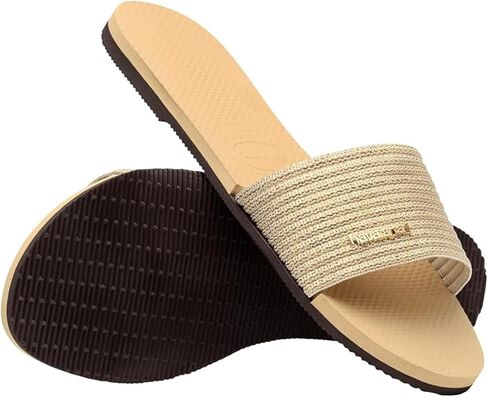 Havaianas Women You Malta Sandals - Woven Strap Sandals - Blue Water, 11/12W - 9/10M in Saudi Arabia