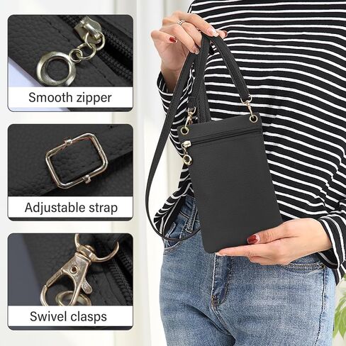 Cell Phone Purse, PU Leather Phone Bag Cell Phone Wallet for Women and Girls, Crossbody Phone Purse for Shopping in Saudi Arabia