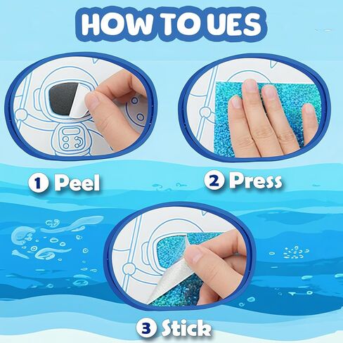 مجموعة الفنون والحرف اليدوية من ZMLM للأطفال: هدية على شكل كوكب فني من رقائق الفويل للفتيات بعمر 4 5 6 7 8 9 سنوات، لوازم فنية خالية من الفوضى للأطفال، مجموعات أنشطة السفر، هدايا عيد الميلاد والهالوين in Kuwait