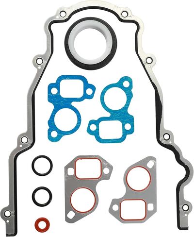 12600326 Front Timing Cover with Gasket kit Compatible with GMC LS LS LS2 LS3 4.8L 5.3L 6.0L 6.2L Engines 12633906 in Kuwait