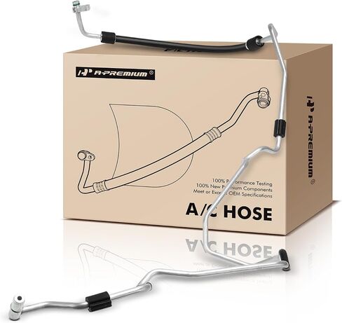 مجموعة خرطوم خط السائل A-premium A/C متوافقة مع Audi A4/A4 Quattro 2009-2011 ، A5/A5 Quattro 2008-2011 ، S5 2008-2011 ، 1.8L 2.0 3.2L 4.2L ، المكثفات إلى EVAP in Saudi Arabia