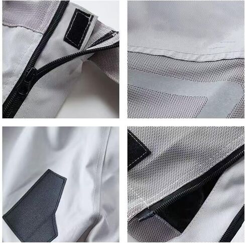 Summer Detachable Motorcycle Riding Pants, Man Women Quickly Take Off Wear Resistant Breathable Pants with Full Leg Zipper in Saudi Arabia