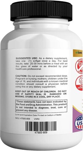 Northern Naturals Omega 3 Krill Oil for Women, 500mg, 30 Softgels, Fish-Free Taste, Supports Eye Health & Joint Function (1) in Kuwait