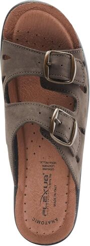 Flexus Women's Decca Slide Sandal Black EU 39 / US 8.5 in Saudi Arabia
