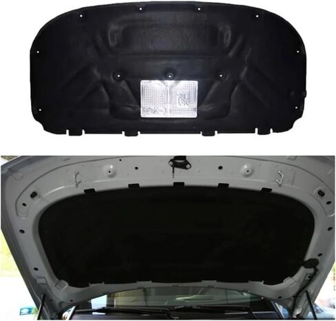 متوافق مع Land Rover Range Rover Sport L320 2005-2013 سيارة حرارة الصوت عزل القطن الأمامي محرك محرك الحماية in Saudi Arabia