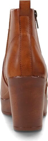 b.o.c. Womens Blakelynn Faux Leather Platform Ankle Boots Brown 8 Medium (B,M) in Saudi Arabia