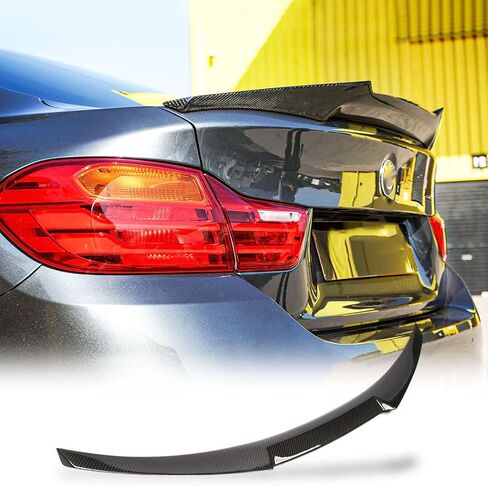 McArcar Kit Carbon Carbon Carbon Trunk Spoiler for BMW 4 Series F36 Gran Coupe 2014-2019 420i 428i 435i 440i 4door bood boot lid highkick wing lip factory outlet (type i) in Saudi Arabia