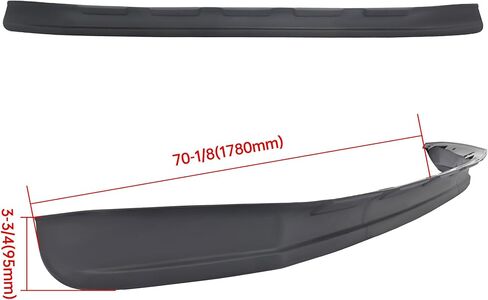 HECASA Front Lower Bumper Valance Panel Compatible with 2011-2016 Ford F250 F350 Super Duty RWD BC3Z17626AA FO1095241 Air Dam Deflector Spoiler in Saudi Arabia