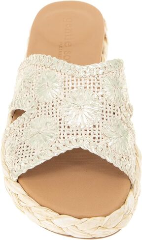 Gentle Souls by Kenneth Cole women's Tristan Woven Slide Sandal in Saudi Arabia