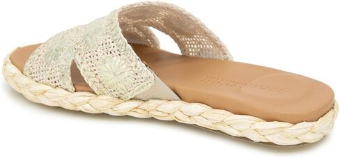Gentle Souls by Kenneth Cole women's Tristan Woven Slide Sandal in Saudi Arabia