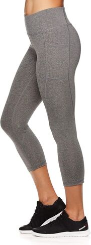 Reebok Womens Capri Seamed Compression Athletic Pants in Saudi Arabia