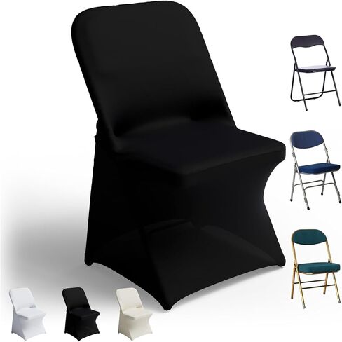 100 PCS CARCH CARCH ANCHERS Universal Polyester SPANDEX CORVERS SLIPCOVERS FOR PARKING FART FRATH CARRESS (WHITE) in Saudi Arabia