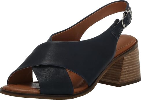 Lucky Brand Women's Rhidlee High Heel Sandal Heeled, Black, 10 in Saudi Arabia