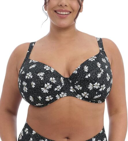 Elomi Women's Plain Sailing Plunge Underwire Bikini Top (ES7274) in Saudi Arabia