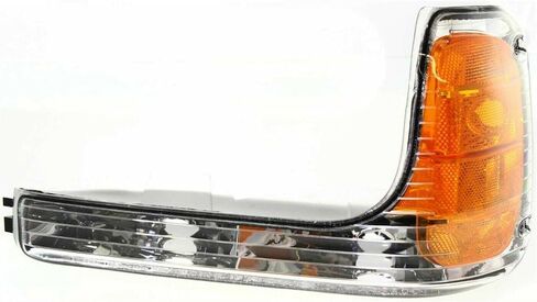 2pcs Signal Light Left Right Side Clear and Amber Lens Parking Light for Cadillac for Escalade Base 1999-2000,for GMC for Yukon Denali 1999-2000 Without Bulb(S)-Assembly GM2520183 in Saudi Arabia