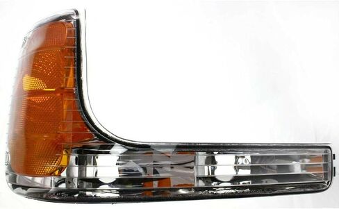 2pcs Signal Light Left Right Side Clear and Amber Lens Parking Light for Cadillac for Escalade Base 1999-2000,for GMC for Yukon Denali 1999-2000 Without Bulb(S)-Assembly GM2520183 in Saudi Arabia