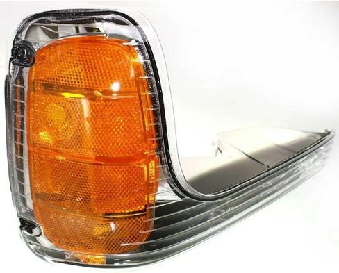 2pcs Signal Light Left Right Side Clear and Amber Lens Parking Light for Cadillac for Escalade Base 1999-2000,for GMC for Yukon Denali 1999-2000 Without Bulb(S)-Assembly GM2520183 in Saudi Arabia