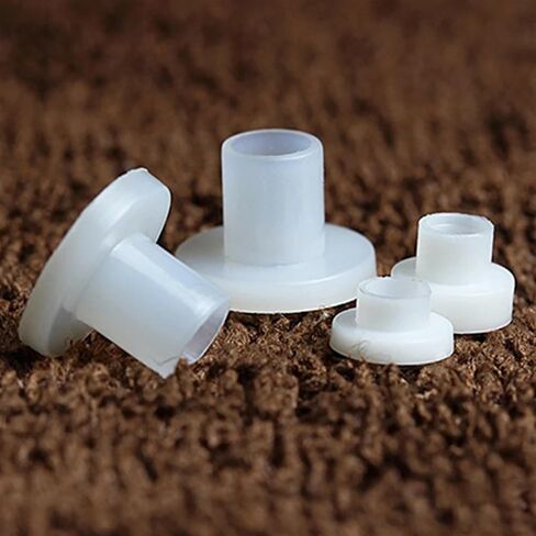 M3 M4 M5 M6 M8 M10 M12 M14 M16 Nylon Transistor Seal T-type Plastic Insulation Disc Step Spacer A-220 Silicone Pads Triode (Black, TW-608 (20 Pieces) in Saudi Arabia
