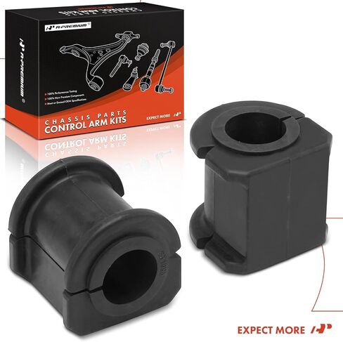 A-Premium 2 x Rear To Frame Sway Bar Bushing Kit, Compatible with Chevrolet Malibu 2004-2011 & Pontiac G6 2005-2010 in Saudi Arabia