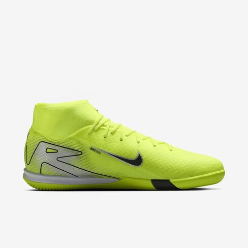 Nike Mercurial Superfly 10 Academy IC High-Top Tob Soils (FQ8332-700 ، Volt/Black) in Saudi Arabia