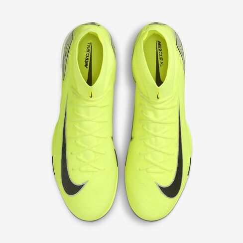 Nike Mercurial Superfly 10 Academy IC High-Top Tob Soils (FQ8332-700 ، Volt/Black) in Saudi Arabia