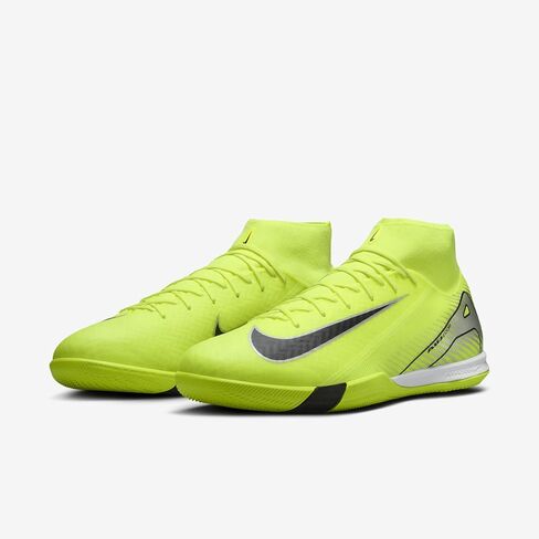 Nike Mercurial Superfly 10 Academy IC High-Top Tob Soils (FQ8332-700 ، Volt/Black) in Saudi Arabia