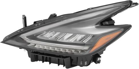 Loyalheartdy لعام 2022 2023NISSAN MURANO مجموعة المصباح الأمامي [الأسود] ، السائق اليسار والراكب الأيمن الأيمن الأيمن الأيمن مع المصابيح ، 260609UF0E 260109UF0E in Kuwait