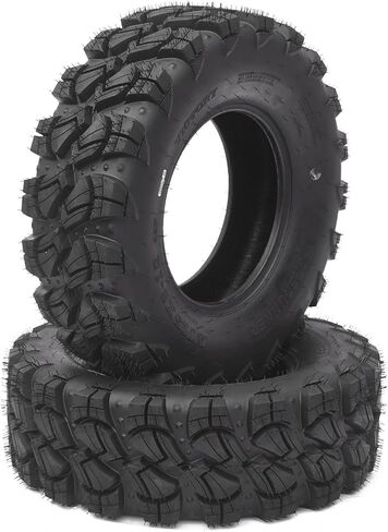 مجموعة من 2 Garvee 25x8-12 إطارات ATV/UTV 6ply 25x8x12 إطارات على الطرق الوعرة بدون أنبوب in Kuwait