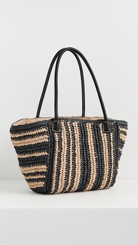 Madewell Women's The Handwoven Leather Medium Tote in Saudi Arabia