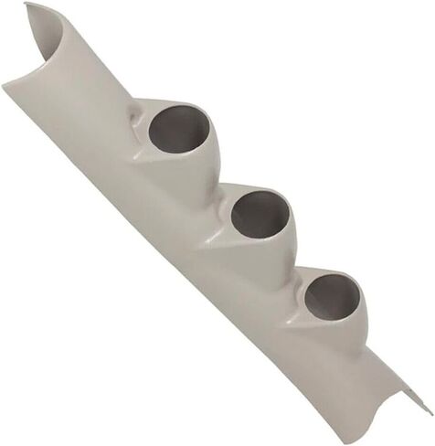 Taupe Triple Gauge 52mm Pillar ABS Plastic for Dodge for Ram 1500/2500/3500 2010 GS-374G in Kuwait