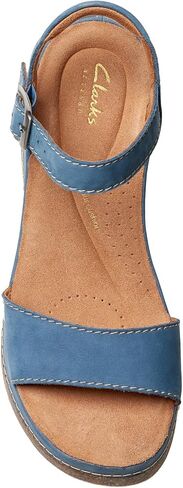 Clarks Women's, Kassanda Lily Sandal, 8.5 Wide, Off White Leather in Saudi Arabia