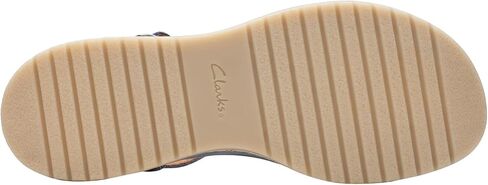 Clarks Women's, Kassanda Lily Sandal, 8.5 Wide, Off White Leather in Saudi Arabia