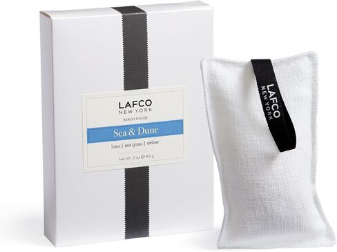 LAFCO New York Scented Linen Sachet, Champagne - Up to 4-Month Fragrance Life - Made in The USA in Kuwait