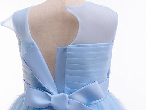 Glamulice Flower Girls Vintage Rhinestones Tulle Tutu Dress A Line Little/Big Girl Wedding Birthday Formal Party Dresses in Saudi Arabia
