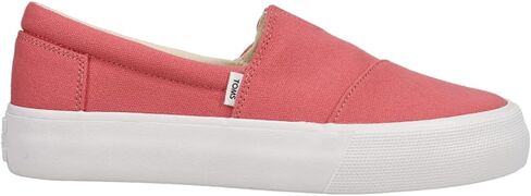 TOMS Women's Fenix Platform Slip-On Sneaker, Black Canvas, 8.5 in Saudi Arabia
