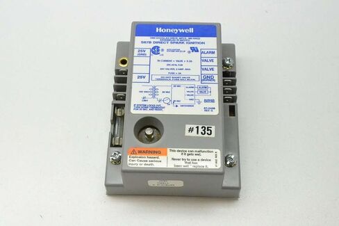 Honeywell ، Inc. S87B1016 Direct Spark Ignition Module ، 11 Sec Trial Time in Saudi Arabia