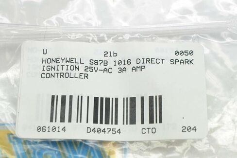 Honeywell ، Inc. S87B1016 Direct Spark Ignition Module ، 11 Sec Trial Time in Saudi Arabia