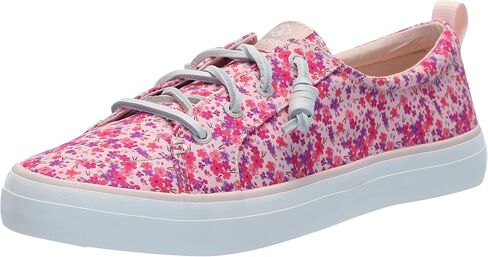 Sperry Ladies Footwear Women's Crest Vibe Seasonal Sneaker, GREY TWO TONE, 8 in Saudi Arabia