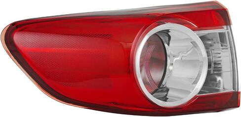 KARPAL Driver and Passenger Side Rear Tail Lights Brake Tail Lamps Assembly Compatible with 2011 2012 2013 Toyota Canada | TO2804111 TO2805111 | 81560-02580 81550-02580 in Saudi Arabia