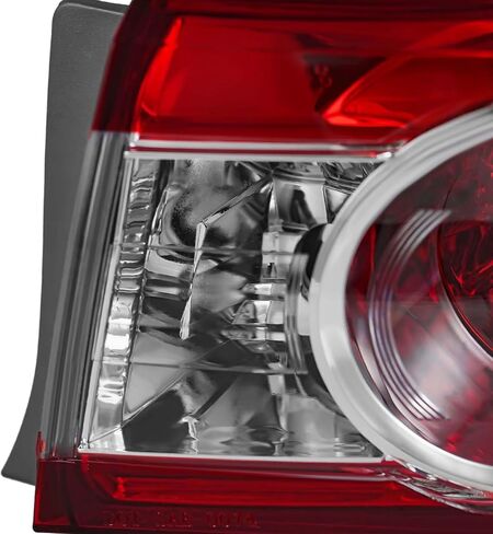 KARPAL Driver and Passenger Side Rear Tail Lights Brake Tail Lamps Assembly Compatible with 2011 2012 2013 Toyota Canada | TO2804111 TO2805111 | 81560-02580 81550-02580 in Saudi Arabia