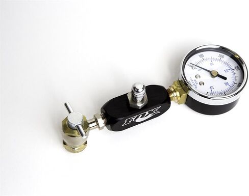 802-02-002-A Nitrogen Filler Gauge; Shrader Style; 0 - 600 psi; in Saudi Arabia