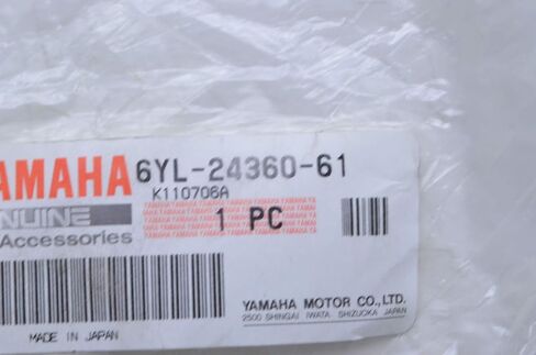 Yamaha 6yl-24360-61-00 مجموعة مضخة التمهيدي ؛ جديد # 6YL-24360-63-00 صنعه Yamaha in Saudi Arabia