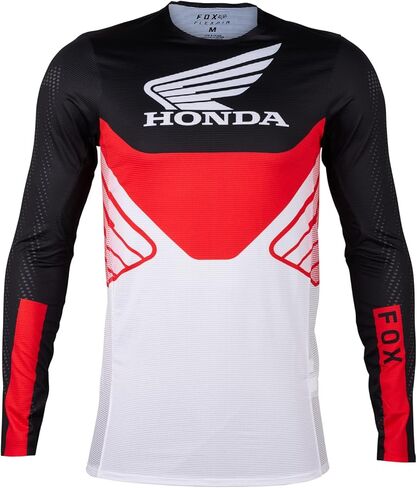 Fox Racing Black/Red/White Sz XL Flexair Honda Motocross Jersey in Saudi Arabia