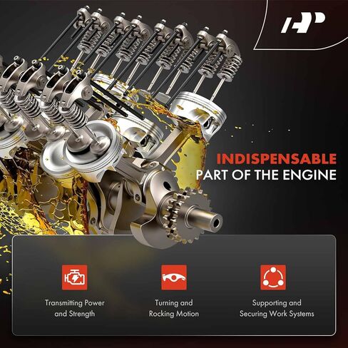 A-Premium 16pcs عمود الفولاذ المقاوم للصدأ مقاوم الصلب روك روك أركان مع محامل الإبرة متوافقة مع فورد 352-428 FE ، نسبة 1.75 in Saudi Arabia