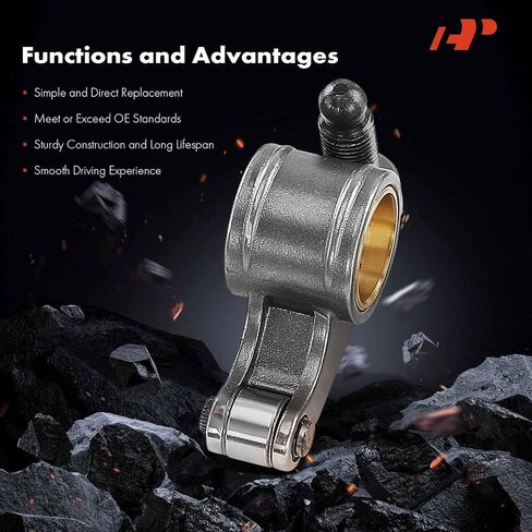 A-Premium 16pcs عمود الفولاذ المقاوم للصدأ مقاوم الصلب روك روك أركان مع محامل الإبرة متوافقة مع فورد 352-428 FE ، نسبة 1.75 in Saudi Arabia